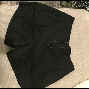 Marc by marc jacobs black high waisted shorts